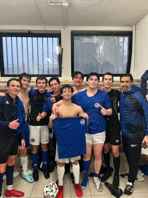 Equipe Junior garçons qualifiés pour les championnats de France Ugsel en football 