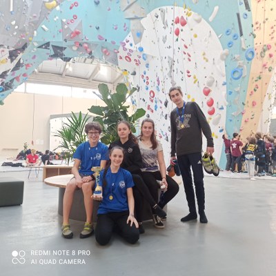 Escalade Championnat coupe de Paris UNSS