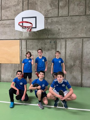 Tennis de Table Benjamin Garçon